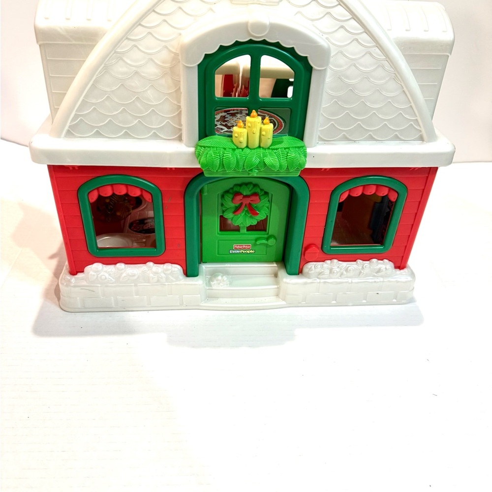 Fisher-Price Little People Santa's North Pole Cottage.